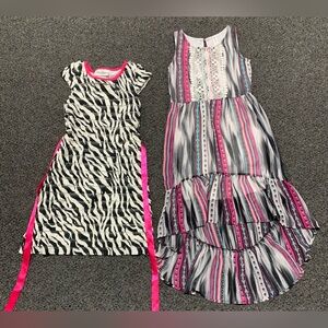 Bundle of 2 girls 6/6x spring summer dresses